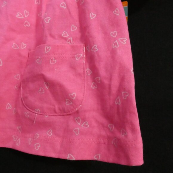 CARTER'S - Just One You | 3M | Cute Pink Baby Dress with Hearts | NWT - Picture 9 of 16